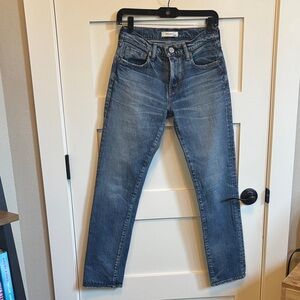 Moussy Vintage Classic Blue Straight Leg Jeans
